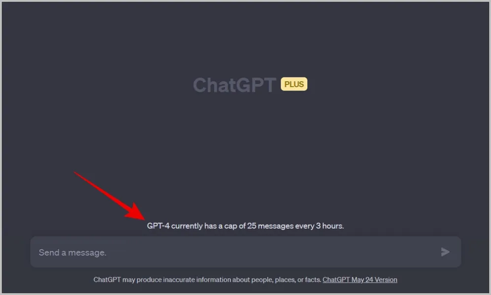 Лимит сообщений GPT-4 в ChatGPT