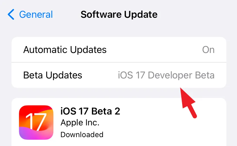 Бета-обновления iOS 17