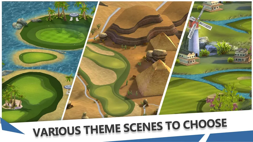 Скриншот игры Golf Master 3D для Android