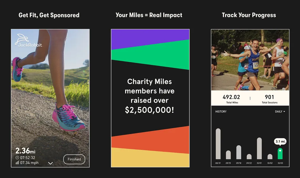 Charity Miles: Walking & Runni