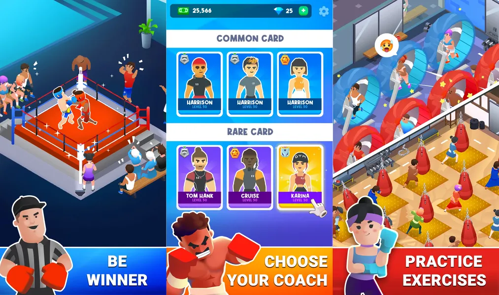 Boxing Gym Tycoon 3D